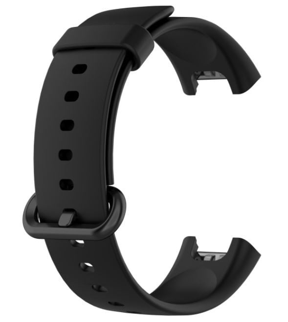 Okos fekete szilikon szíj Xiaomi Mi Watch Lite-hoz