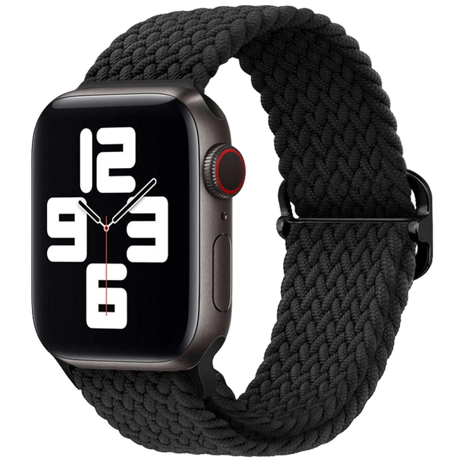 Apple Watch Black Nylon Braided Strap For Apple Watch Band